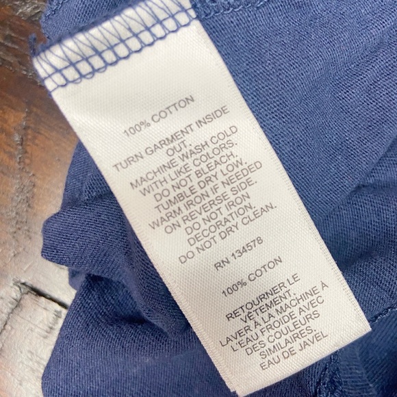 Vineyard Vines St. Paddy's Day Long Sleeve Shirt Navy Women’s XXS - Picture 7 of 8